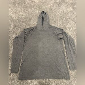 Luluemon license to train hoodie Gray Long Sleeve XL